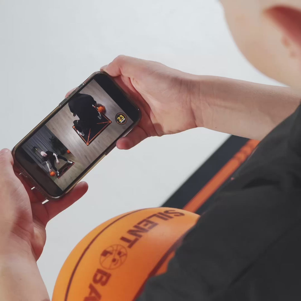 Video demonstrating how the SilentBall Academy training system works, including app features and ball usage