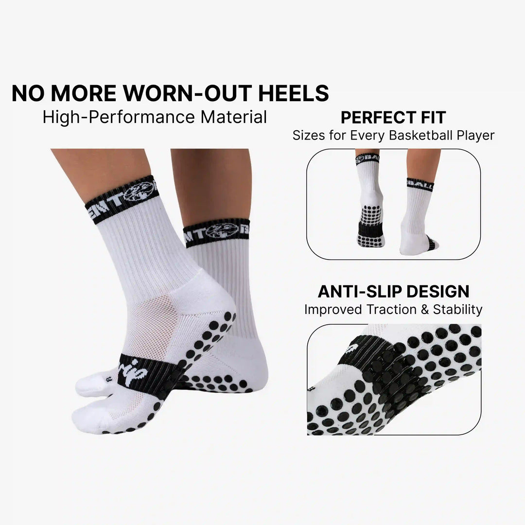 Grip socks with it's features durability, anti-slip design, perfect fit for every player