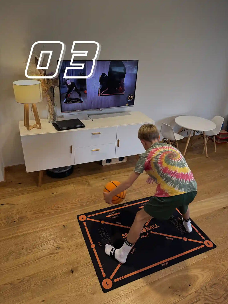 Start dribbling silently