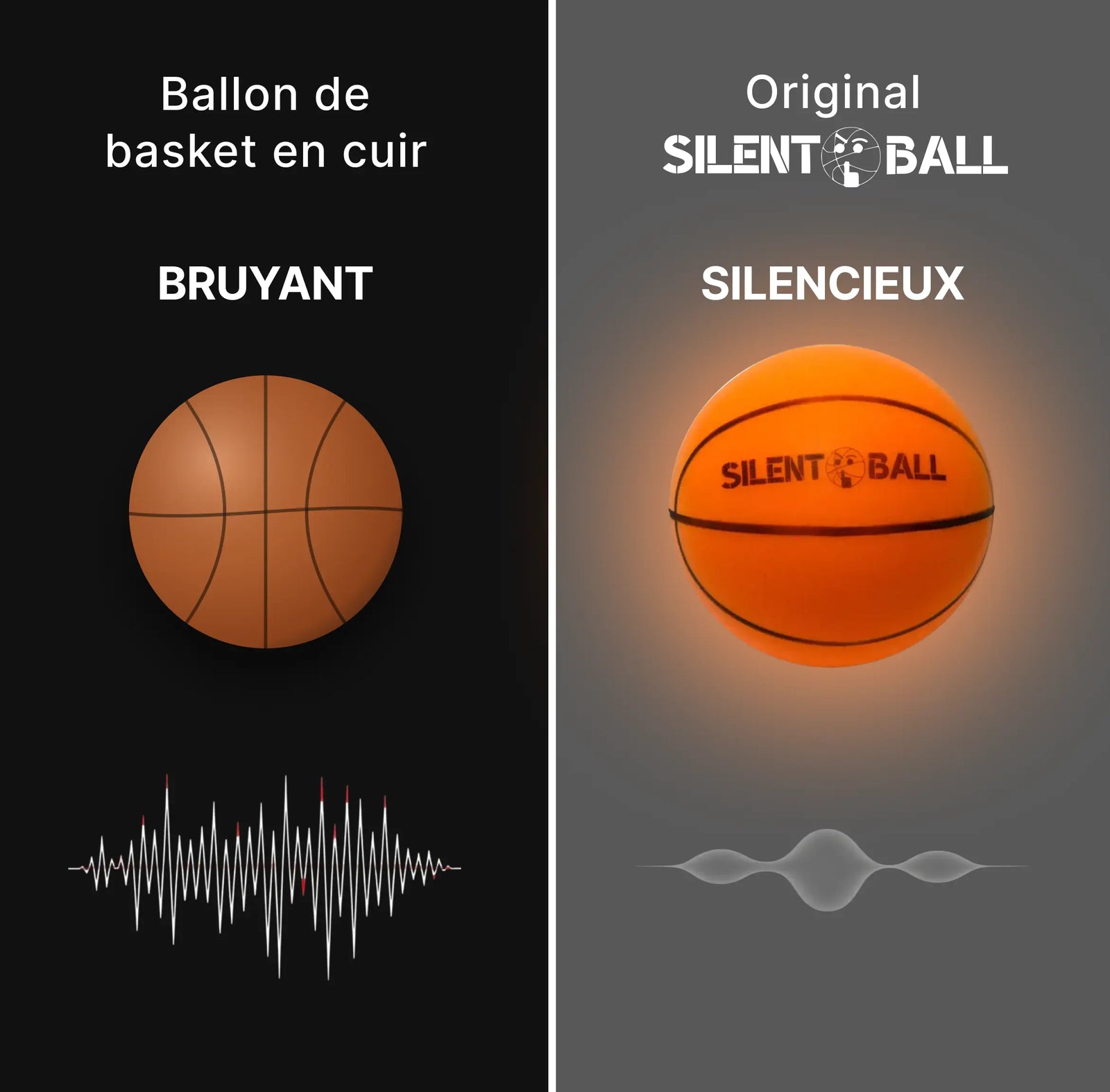 Image de comparaison de rebond