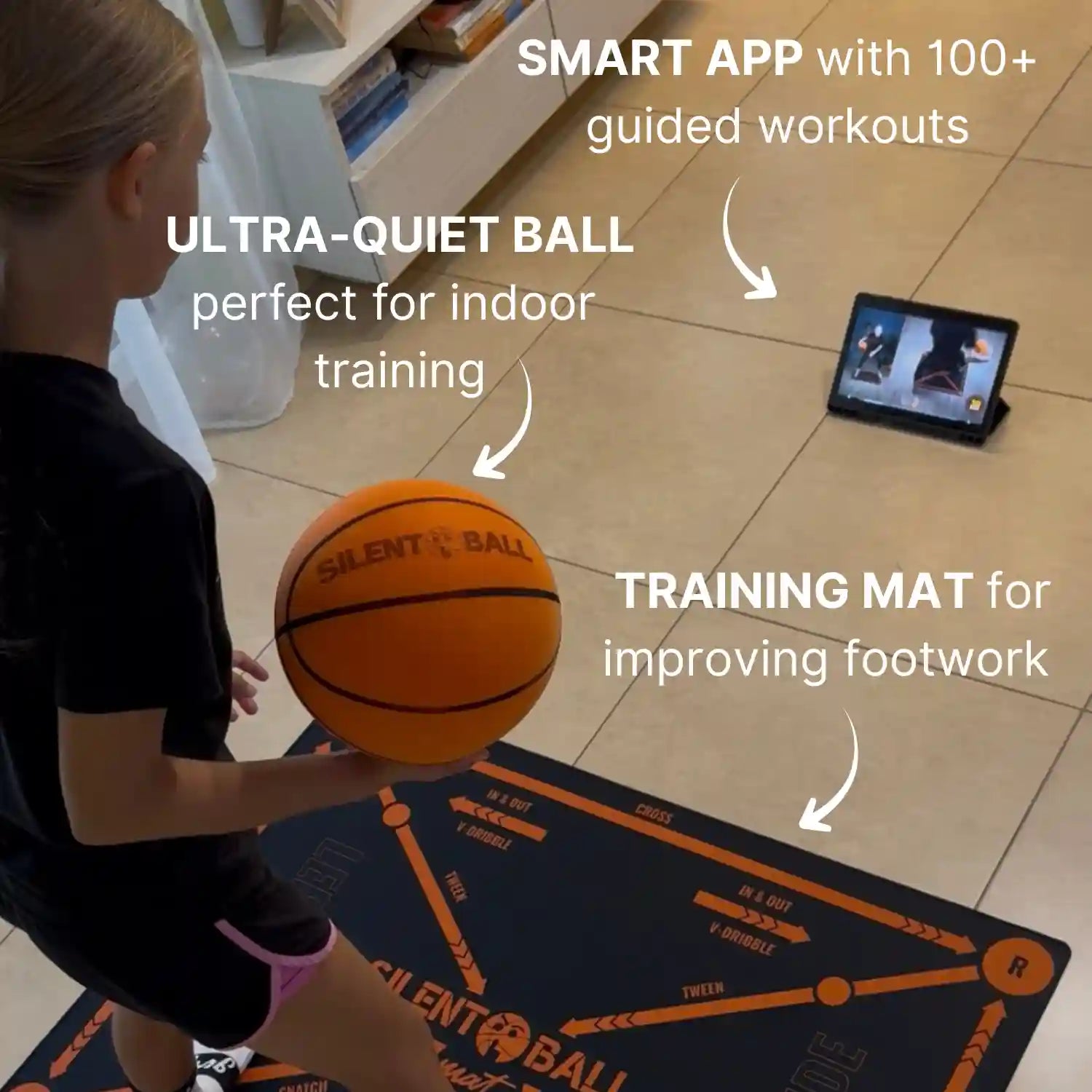 Weikeya Dribble Training Mat Non-Slip Durable Basketball Weikeya Dribble Training Mat Non-Slip Durable Basketball